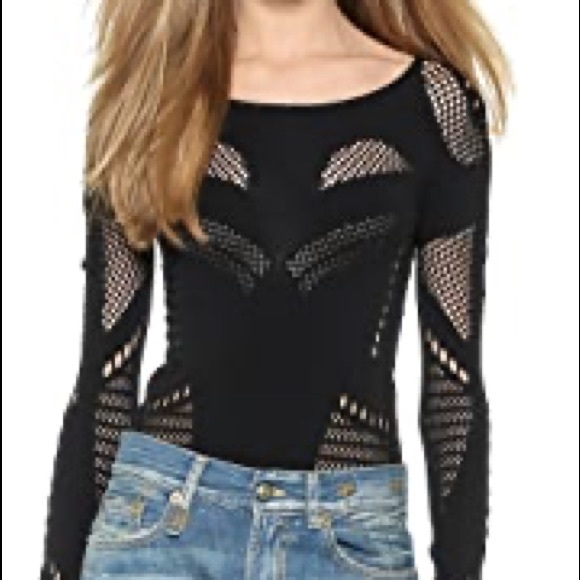 *SOLD * Alexander McQueen Mesh top - Picture 1 of 3